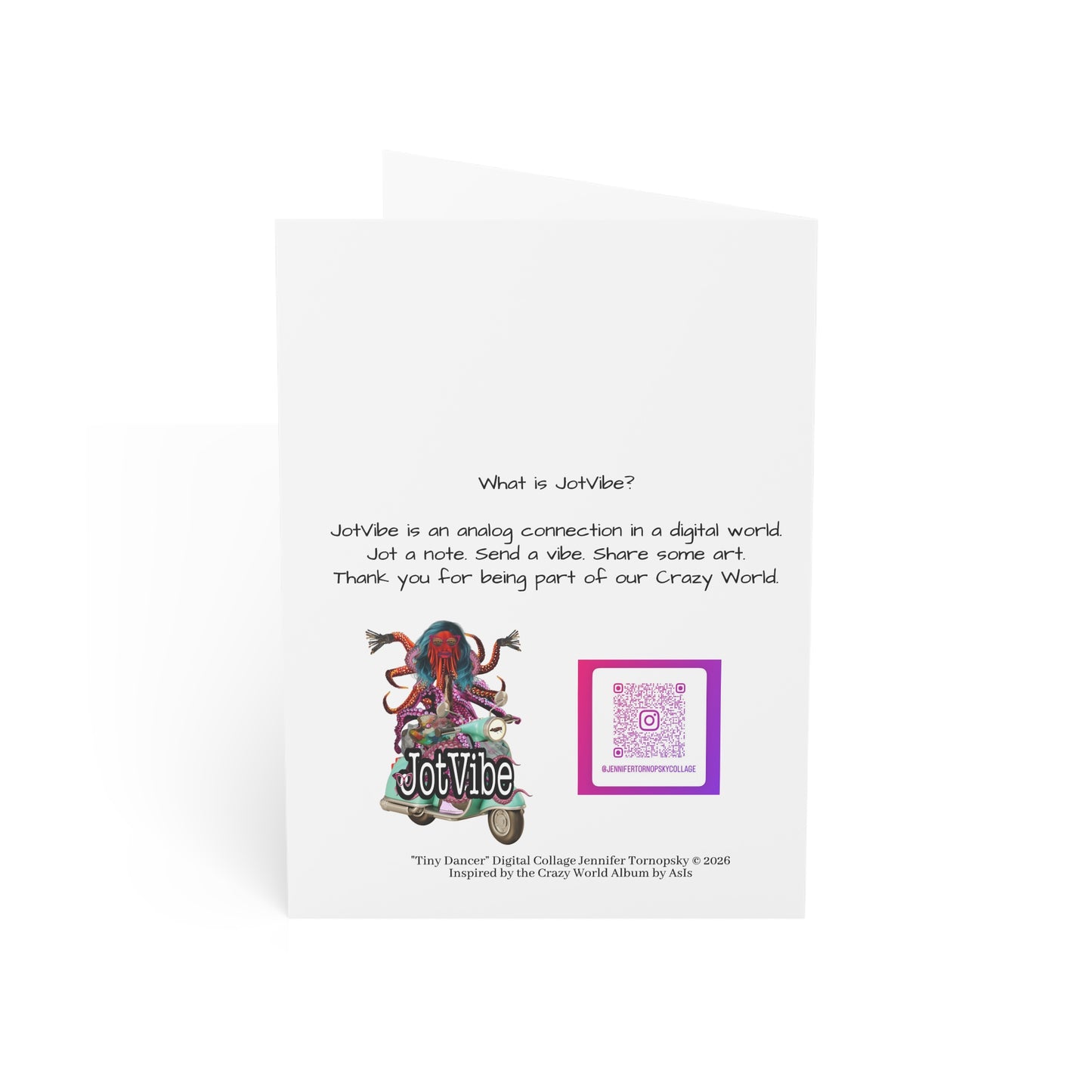 Tiny Dancer - Greeting Card