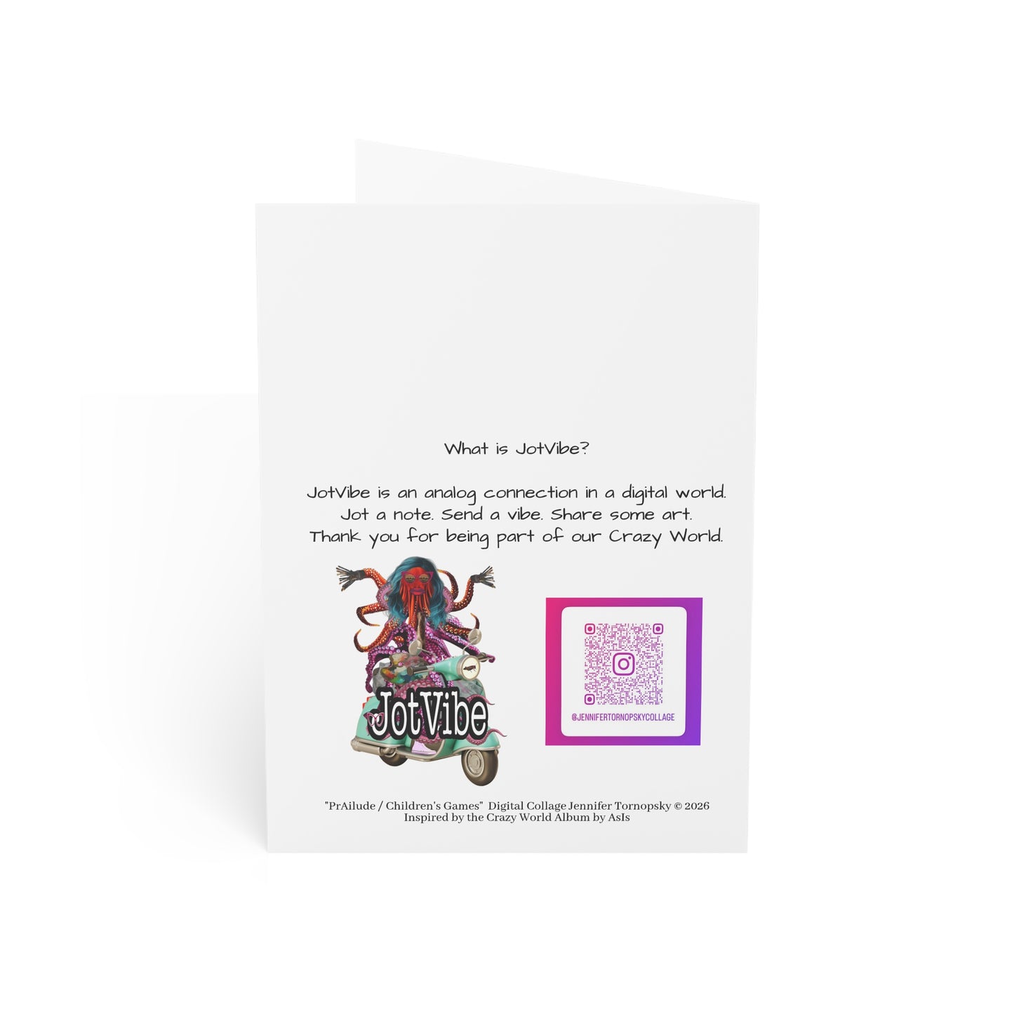 PrAilude / Children's Games - Greeting Card