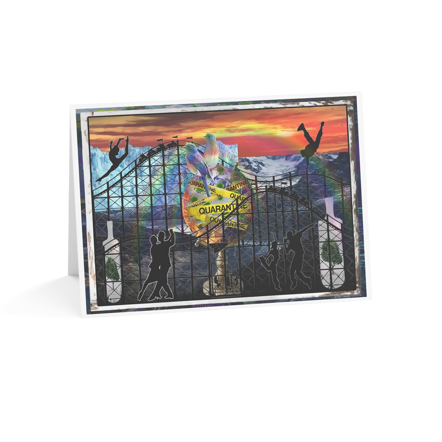 Double Rainbow - Greeting Card