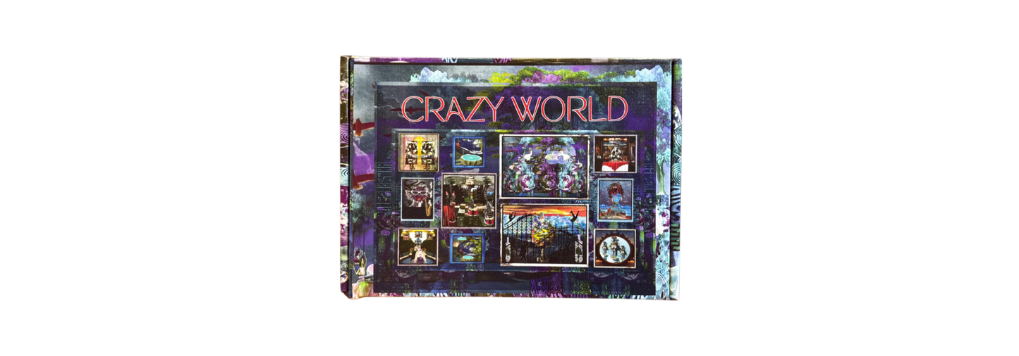 Gift Box Set of 10 Story Collages from the Crazy World Universe